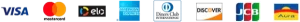 Imagem de bandeiras de cartão de credito